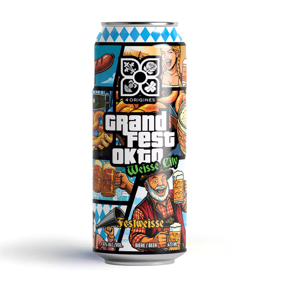 Grand Fest Okto: Weisse City - Cans 24x473ml