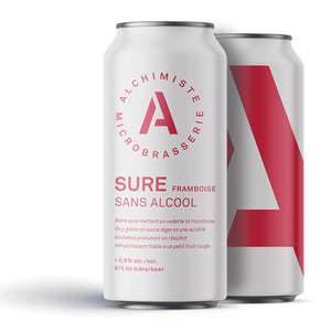 Sure Framboise Sans Alcool - cans 24x473ml