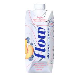 Flow Water Organic Peach + Blueberry - 12x500ml