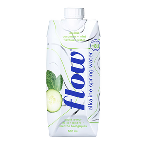 Flow Water Organic Cucumber + Mint - 12x500ml