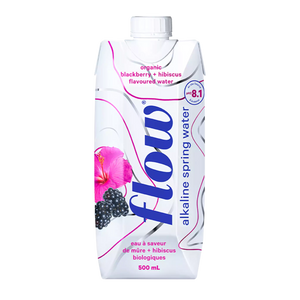 Flow Water Organic Blackberry + Hibiscus- 12x500ml