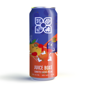 Juice Boxe Pêche & Cassis - Keg 30L